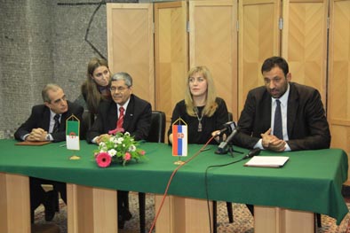 Rasid Hanifi, HAsemi Djiar, Snezana Samardzic-Markovic i vlade Divac